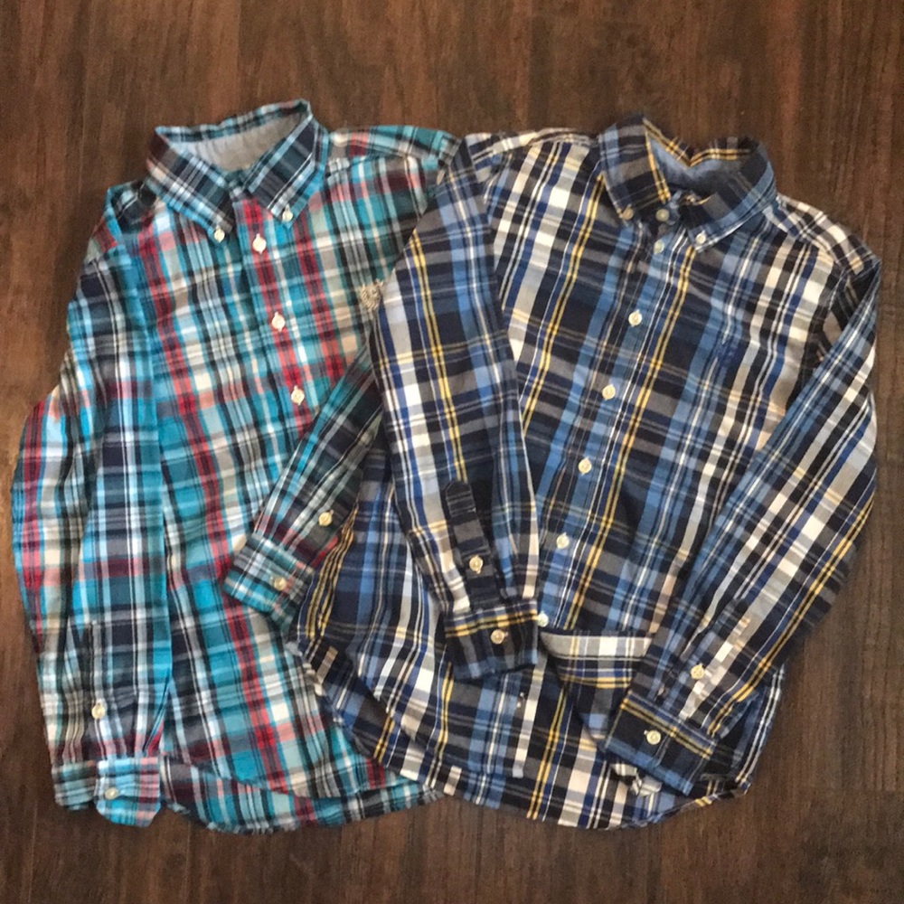 2 Kids Chaps Dress Shirts